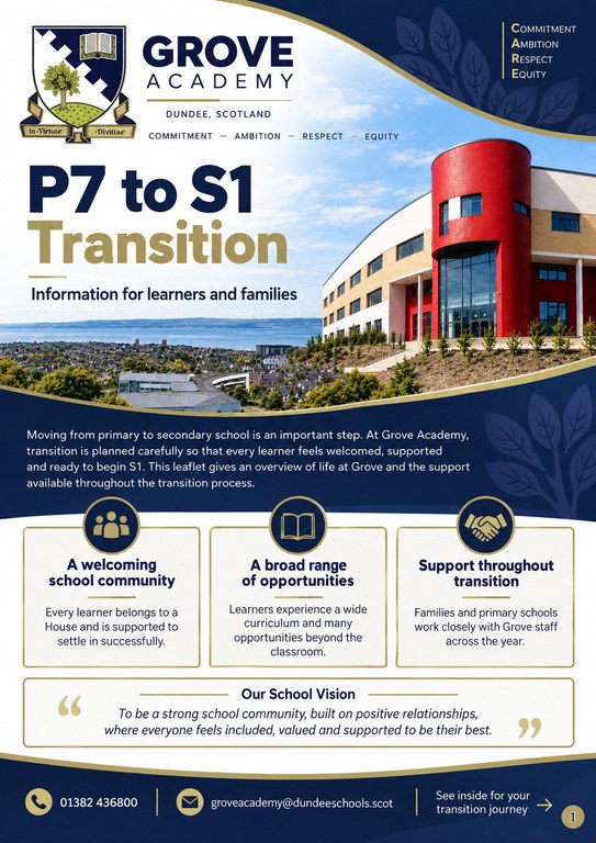 P7 to S1 Transition